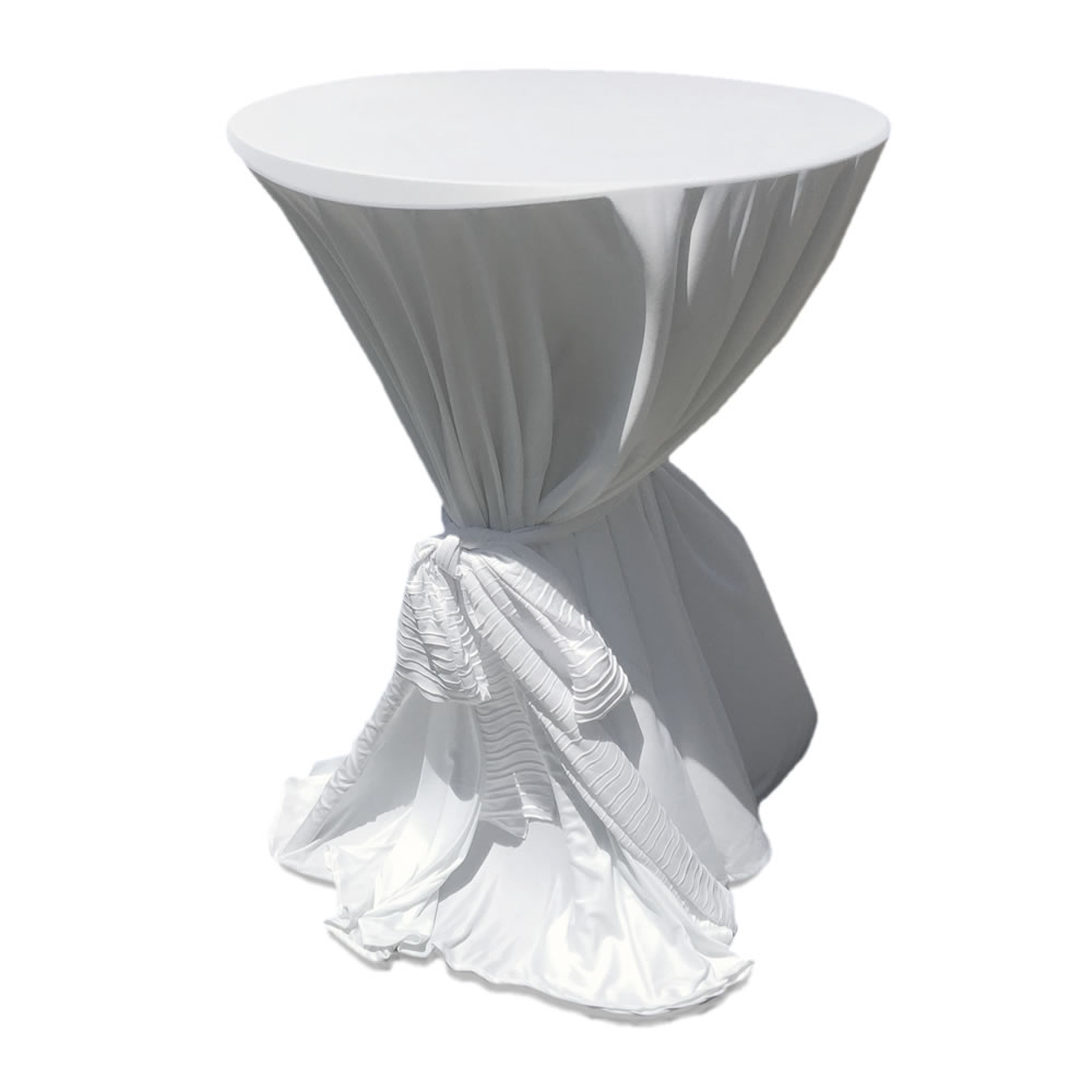 Bistro white Tablecloth
